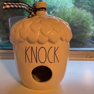 Rae Dunn KNOCK Birdhouse